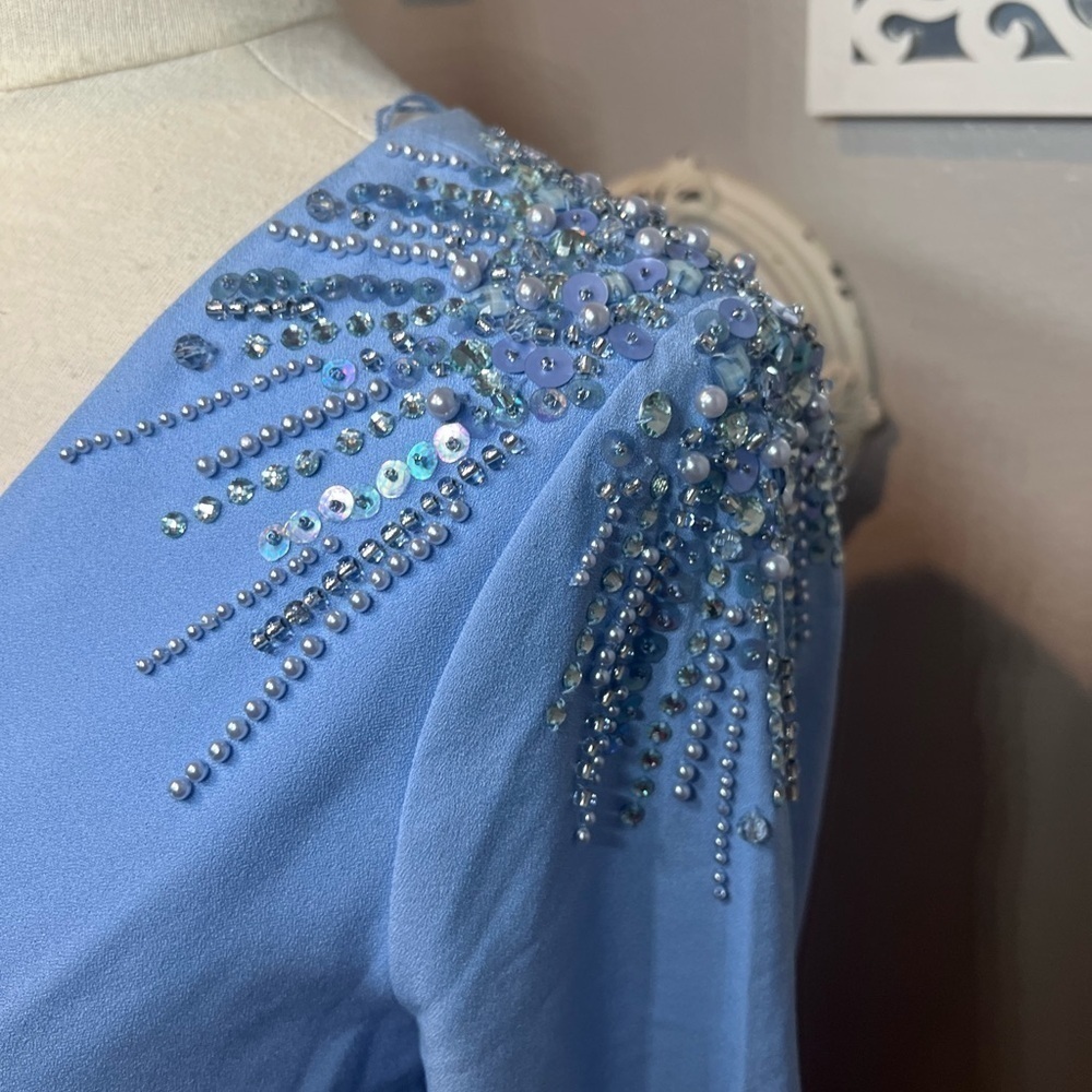 Elegant Adrianna Papel blue dress - Picture 12 of 16